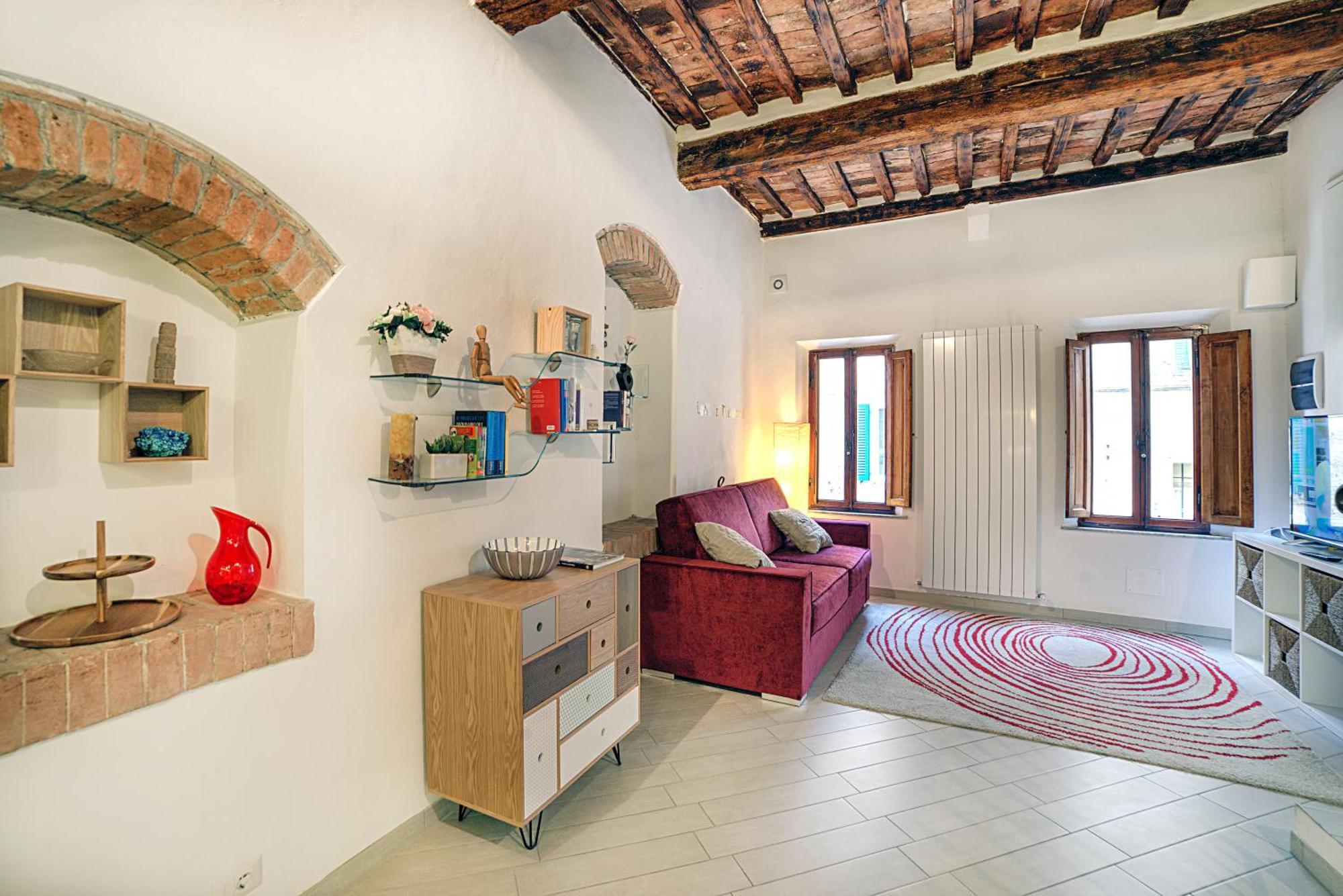 Cozy Apartment In The Heart Of 锡耶纳 外观 照片